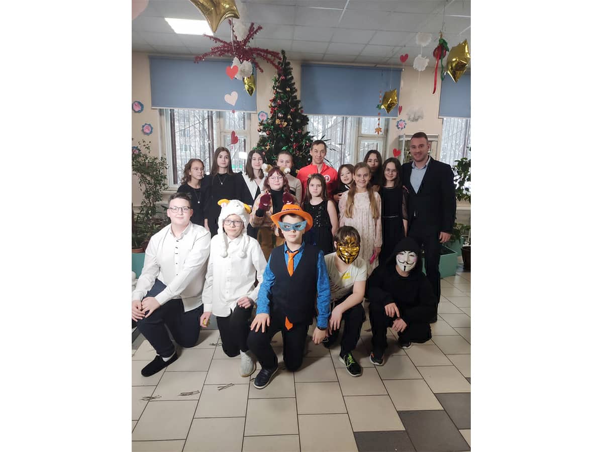 Новый год в школе 1571