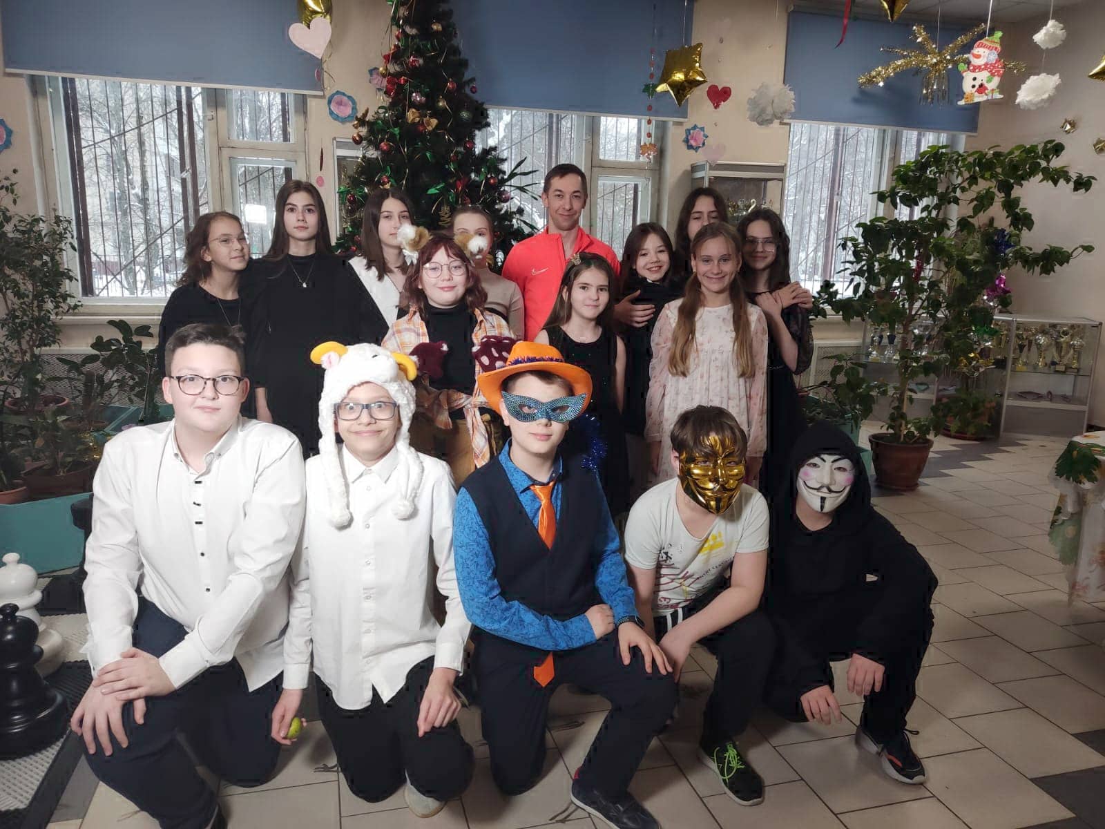 Новый год в школе 1571
