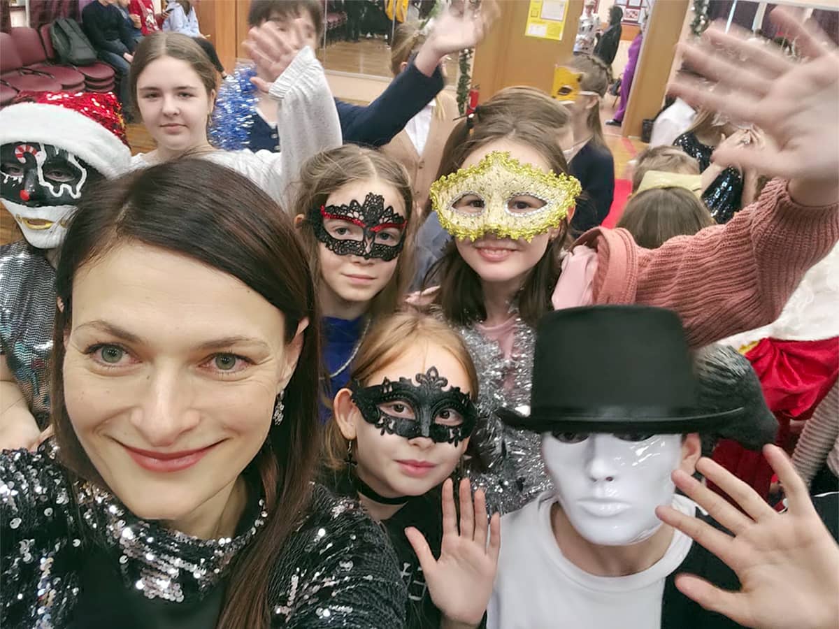 Новый год в школе 1571